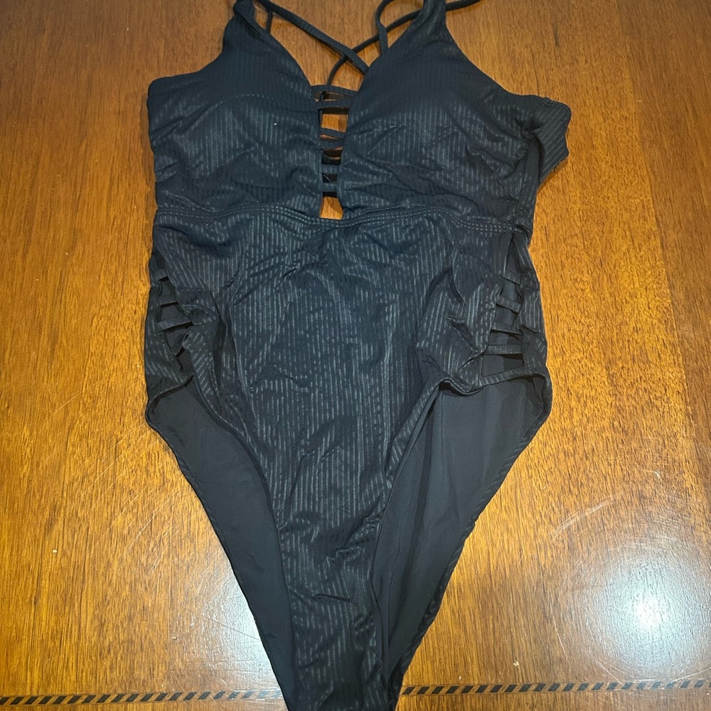 Black Nicole Miller bikini